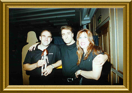 Andy Fant with Andy and Sue at the Devere Hotel Swindon